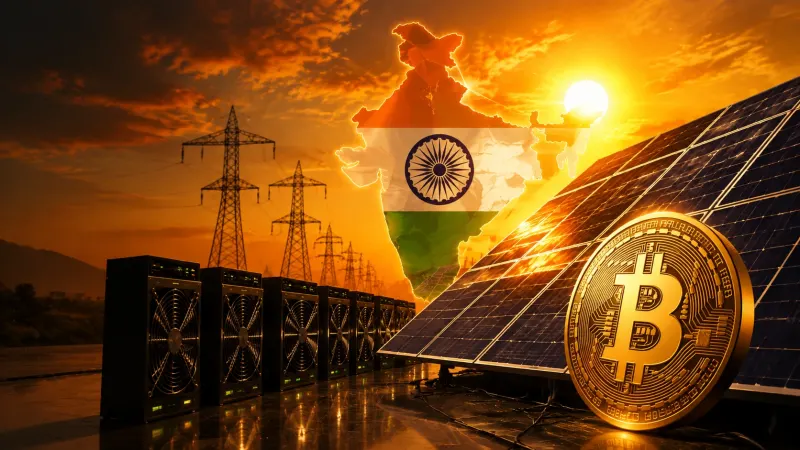 India’s Solar Surplus Raises Debate Over Bitcoin Mining