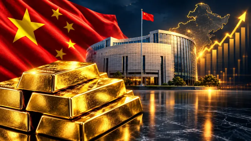 China Extends Gold-Buying Streak to 22 Months as Reserves Reach 2,387 Tons