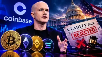 Coinbase CEO Says Crypto Cannot Wait for Congress as CLARITY Act Stalls
