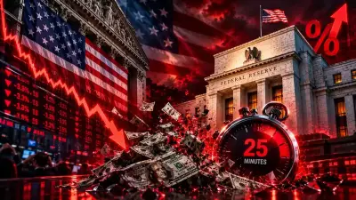 US Stocks Lose $490 Billion in 25 Minutes as Fed Raises Rates to 4%
