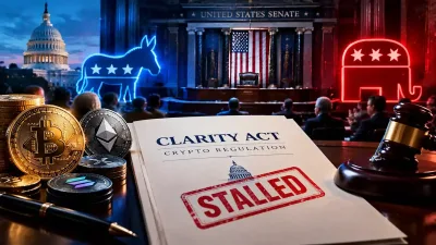 Clarity Act Stalls in Senate as Crypto Regulation Debate Deepens Along Party Lines
