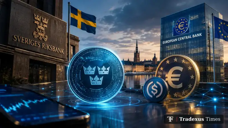 Sweden’s Riksbank Revives Digital Krona Plans as ECB Advances Digital Euro