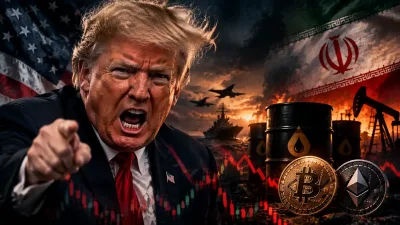 Trump’s Iran Remarks Raise Geopolitical Risks for Oil and Crypto Markets