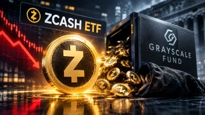 Zcash ETF Records First Weekly Outflows as $93.6 Million Leaves Grayscale Fund