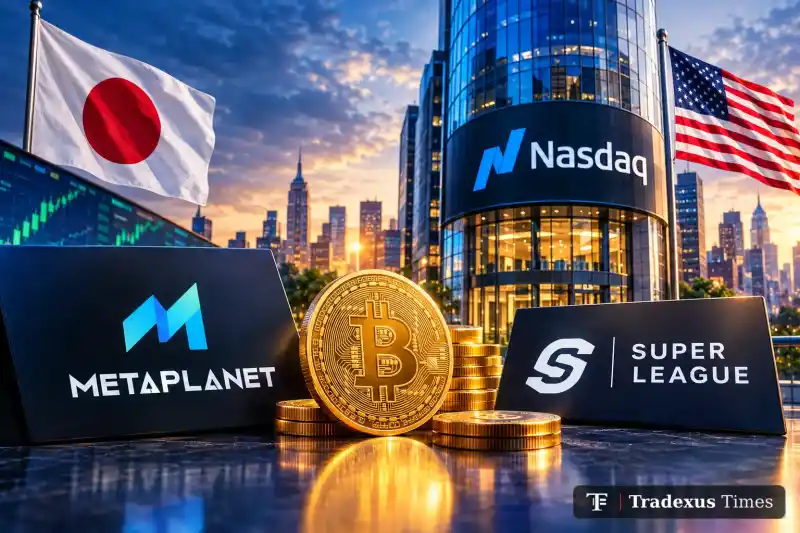 Metaplanet Acquires 93.7% of Super League for 2,100 BTC and $2.5 Million, Sets Up Nasdaq‑Listed Bitcoin Treasury