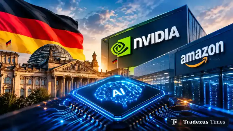 Germany Bets Big on AI as Nvidia Partnership and Amazon’s €16 Billion Investment Reshape Tech Ambitions