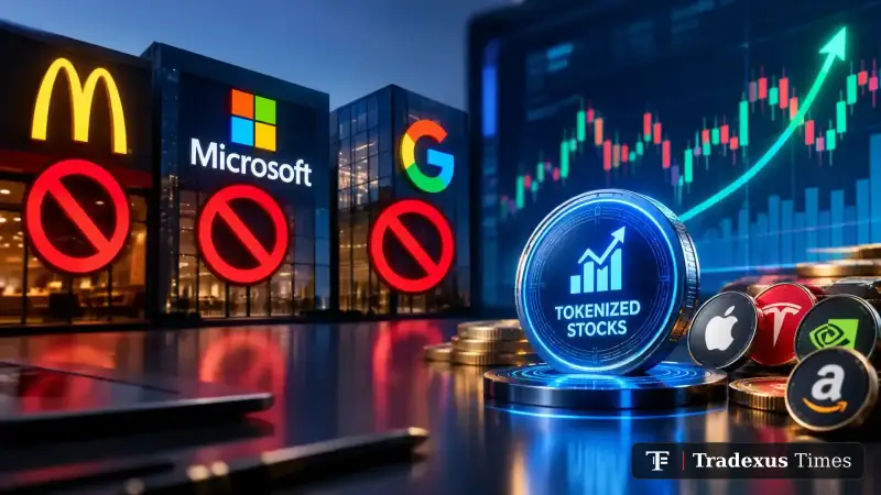 Microsoft, Google and McDonald’s Reject Tokenized Stock Trading as 22 Companies Push Back Against OKX-ICE Plans