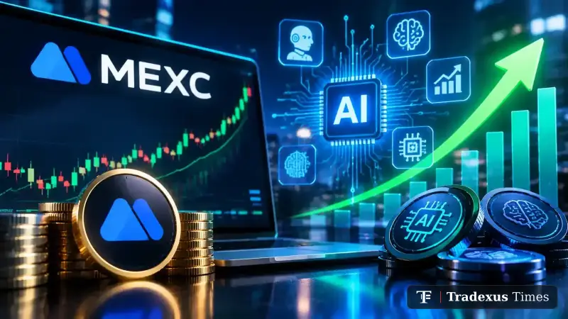 AI Stocks Surge as MEXC Reports 88% Growth in AI-Related Trading Volume