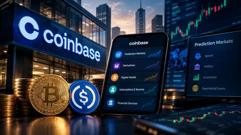 Coinbase Reports $718.7 Million Net Income as Prediction Markets Offset Weaker Crypto Trading