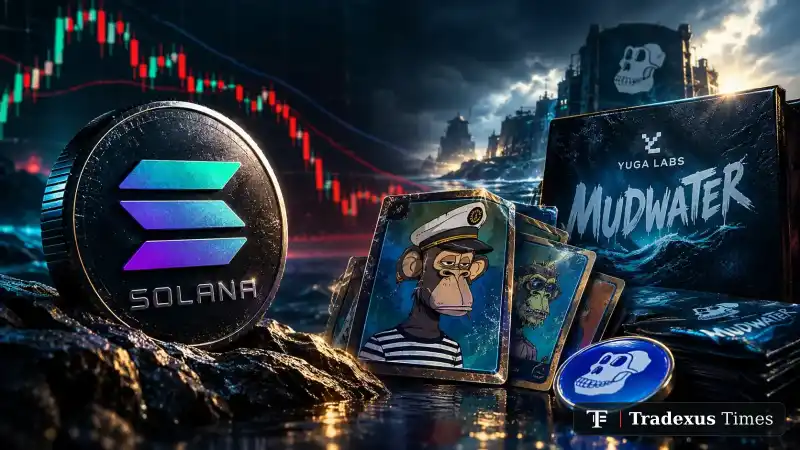 Solana Nears $100 Support as Yuga Labs Launches Mudwater NFT Cards on Solana