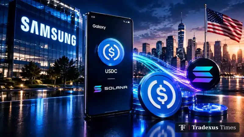 Samsung Expands USDC Transfers on Solana to Galaxy Users in the United States