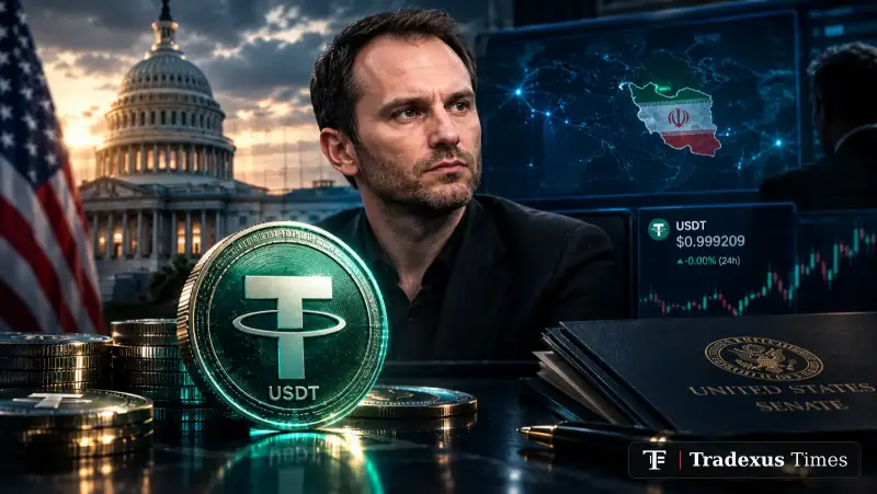 Tether CEO Defends Firm Amid Senate Claims of Iran Activity