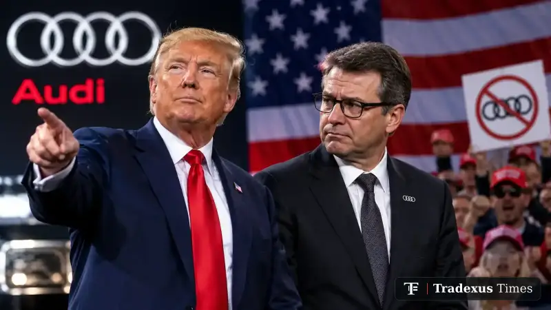 Audi CEO Faces Backlash Over Trump Rally Appearance as $4 Billion US Plant Plan Sparks Tensions