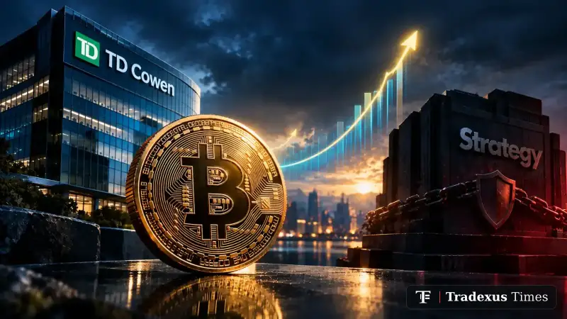 TD Cowen Raises Long-Term Bitcoin Price Targets While Maintaining a Cautious Outlook on Strategy