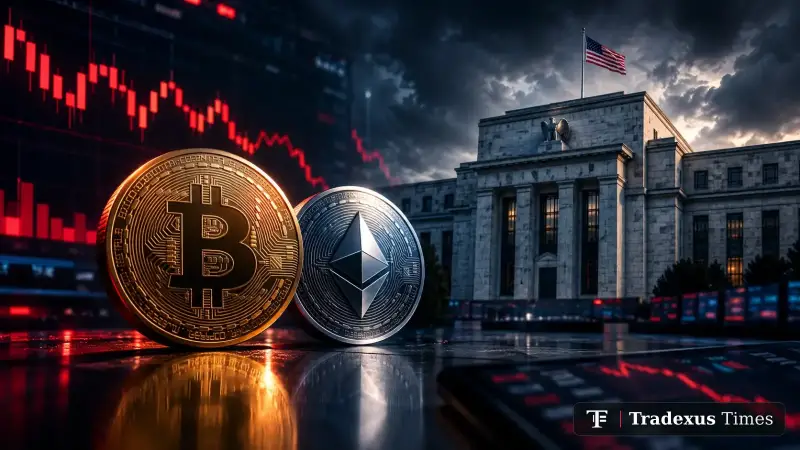 Bitcoin and Ether Futures See $483 Million in Liquidations as Fed Uncertainty Pressures Crypto
