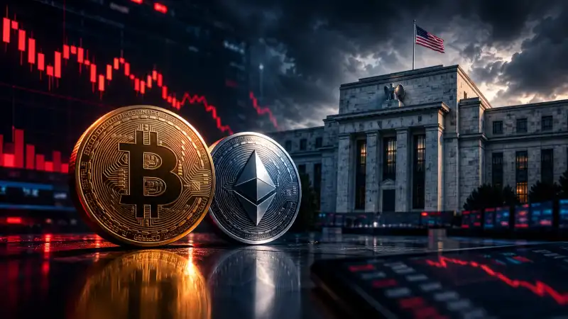 Bitcoin and Ether Futures See $483 Million in Liquidations as Fed Uncertainty Pressures Crypto
