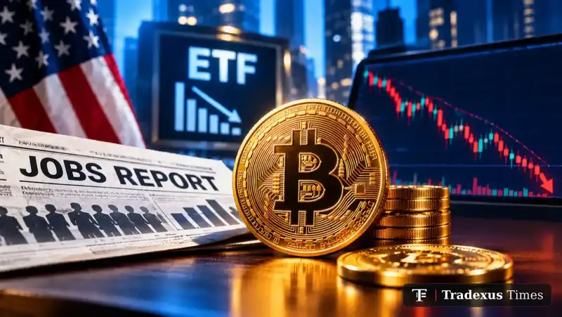 Bitcoin Faces Friday Jobs Report as ETF Demand Cools and Traders Target $90K