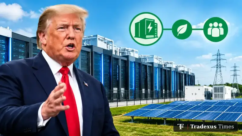 Trump Calls on Major U.S. Data Centers to Generate Their Own Power and Share Benefits With Local Communities
