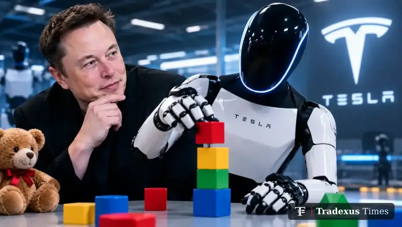 Elon Musk Says Humanoid Robots Must Learn Like Toddlers Before They Can Transform Industry
