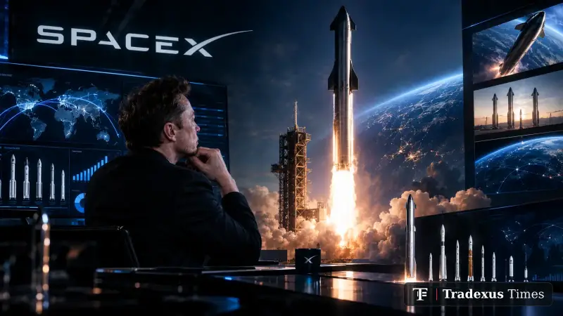 SpaceX Launches 1,950 Tonnes to Orbit, Capturing 80% of Global Mass in 2026