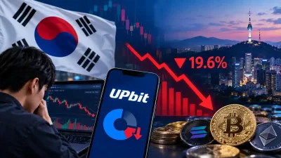 South Korea Crypto Trading Volume Falls 19.6% as Upbit Loses Market Share