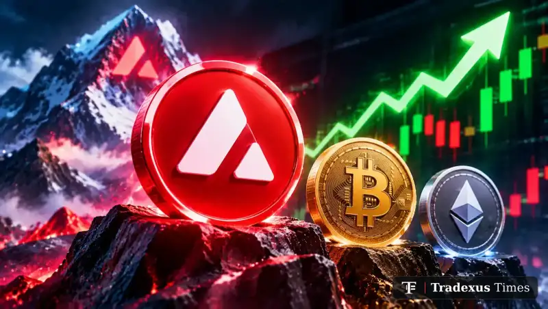 Avalanche Gains Market Momentum as AVAX Outpaces Bitcoin and Ether Over 28 Days