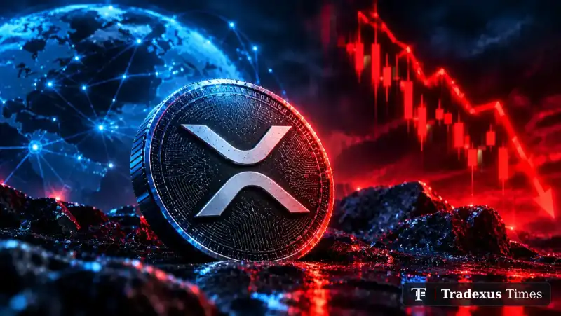 XRP Ledger Payment Volume Plunges 72% as Price Struggles to Hold $1.30