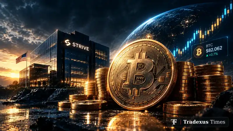 Strive Holdings Adds 1,223 Bitcoin, Raising Portfolio to 36,818 BTC