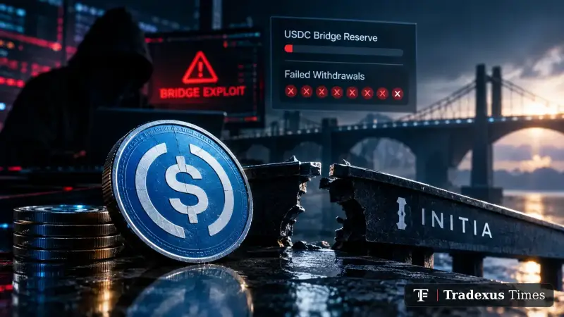 Initia USDC Bridge Reserve Fell to $63 During October Exploit as Withdrawals Failed